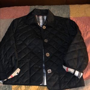 Kids Burberry quilted jacket!